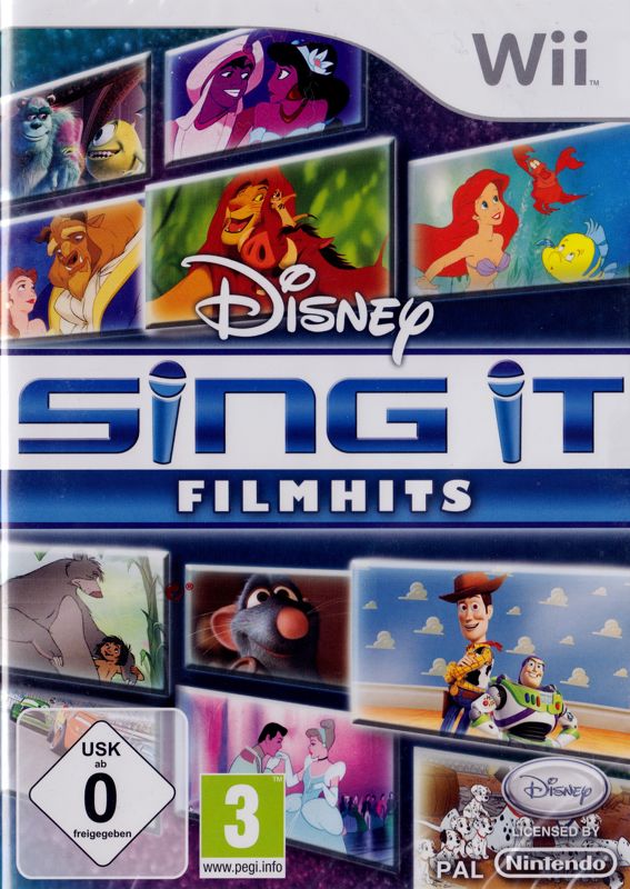 Disney Sing It: Family Hits box art for Playstation 3
